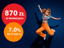 Promocja mBank: 870 zł za założenie eKonta i Lokata 7%