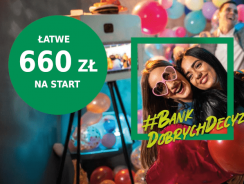 Łatwe 1060 zł za konto w promocjach BNP Paribas