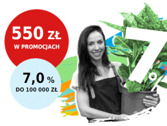 Promocje Pekao: 400 zł za konto + 150 zł dla dziecka + 7% dla oszczędności